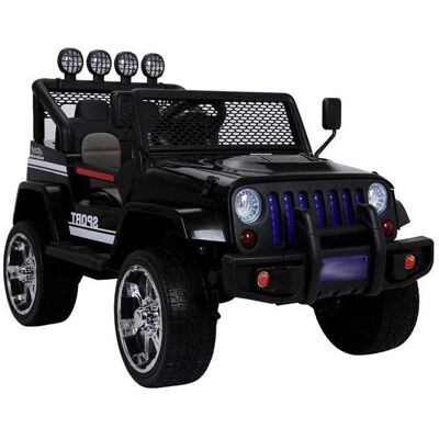 LEANToys LEAN Cars, auto na akumulator S2388 Jeep Czarny LEANToys LEAN Cars, auto na akumulator S2388 Jeep Czarny