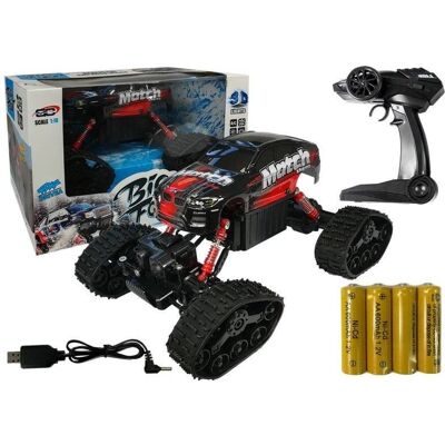 Import LEANToys LEANToys, pojazd zdalnie sterowany Monster Truck, czerwony Import LEANToys LEANToys, pojazd zdalnie sterowany Monster Truck, czerwony