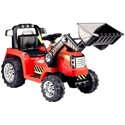 LEANToys LEAN Cars, traktor na akumulator, ZP1005, Czerwone LEANToys LEAN Cars, traktor na akumulator, ZP1005, Czerwone