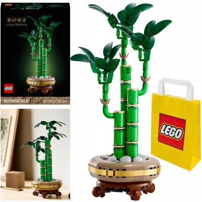 Lego 10344 ICONS Botanicals Dracena sandera Kwiaty w doniczce Bambus Ozdoba Lego 10344 ICONS Botanicals Dracena sandera Kwiaty w doniczce Bambus Ozdoba