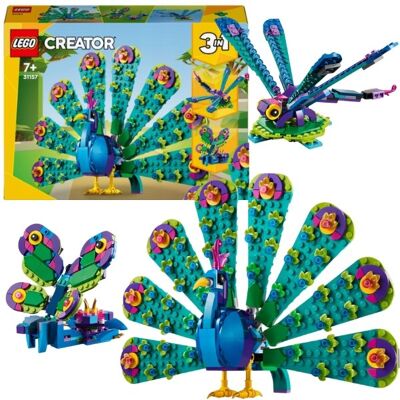 Lego 31157 CREATOR 3W1 EGZOTYCZNY PAW WAŻKA MOTYL DLA DZIECI 355EL Lego 31157 CREATOR 3W1 EGZOTYCZNY PAW WAŻKA MOTYL DLA DZIECI 355EL