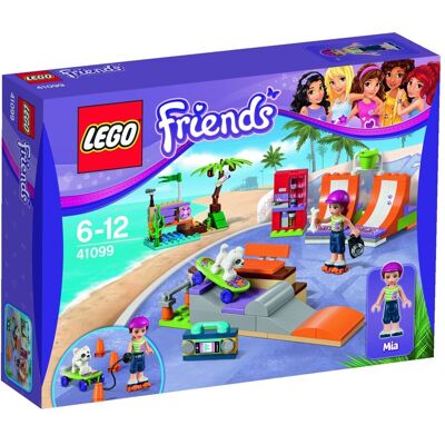 LEGO Friends Mia Park Rozpędowy i Pies - Ponad 190 Elementów LEGO Friends Mia Park Rozpędowy i Pies - Ponad 190 Elementów