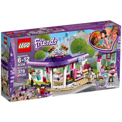 LEGO Friends Kawiarnia Artystyczna Emmą - Zestaw z klocków LEGO Friends Kawiarnia Artystyczna Emmą - Zestaw z klocków