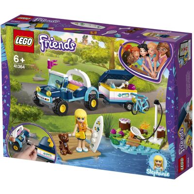 Lego 41364 Friends, Łazik z przyczepką Stephanie Lego 41364 Friends, Łazik z przyczepką Stephanie