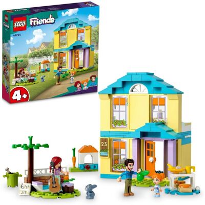 Lego 41724 Friends Dom Paisley, zabawki dla dziewczynek i chłopców od 4 lat, zestaw z akcesoriami, pomysł na prezent urodzinowy, postacie z serii 2023 Lego 41724 Friends Dom Paisley, zabawki dla dziewczynek i chłopców od 4 lat, zestaw z akcesoriami, pomysł na prezent urodzinowy, postacie z serii 2023