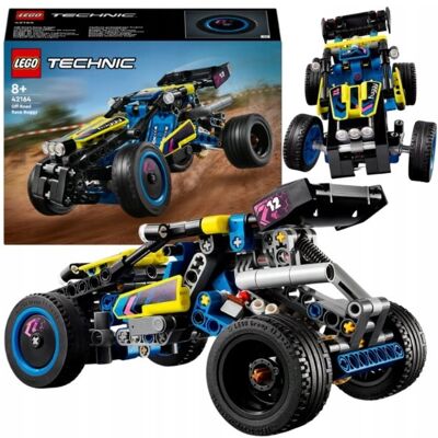 Lego 42164 TECHNIC WYŚCIGOWY ŁAZIK TERENOWY WYŚCIGÓWKA Lego 42164 TECHNIC WYŚCIGOWY ŁAZIK TERENOWY WYŚCIGÓWKA