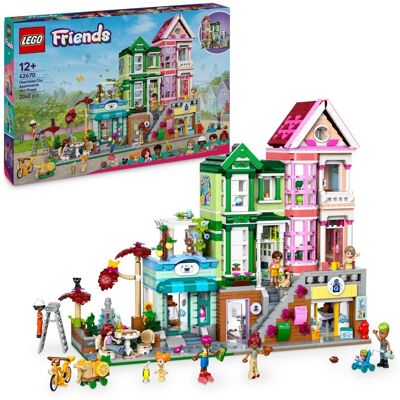 Lego 42670 Friends, Mieszkania i sklepy w mieście Heartlake Lego 42670 Friends, Mieszkania i sklepy w mieście Heartlake