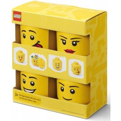 Lego - Room Copenhagen Półka na głowę Mini - Pojemnik do przechowywania - Żółty Lego - Room Copenhagen Półka na głowę Mini - Pojemnik do przechowywania - Żółty
