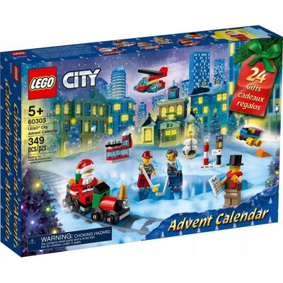 LEGO 60303 City Advent Calendar - Building Kit LEGO 60303 City Advent Calendar - Building Kit