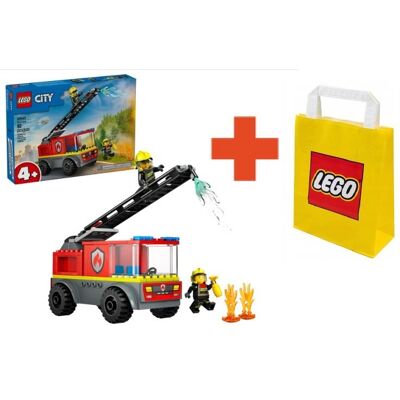 60463 Straż pożarna Wóz strażacki LEGO + torba 60463 Straż pożarna Wóz strażacki LEGO + torba