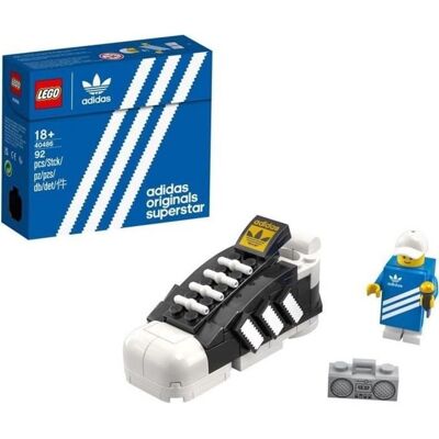 adidas Mini LEGO Superstar - Kolekcjonerska zabawka adidas Mini LEGO Superstar - Kolekcjonerska zabawka