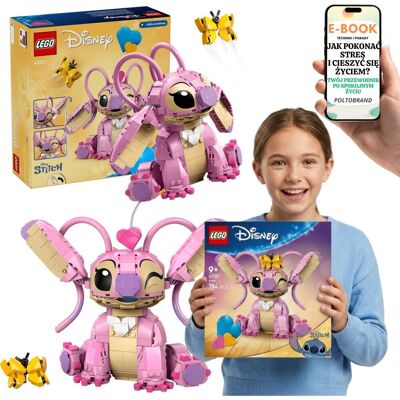 ANGEL LILO STITCH 43257 LEGO Disney Andzia Prezent Dla Dziewczynki + E-BOOK-1 ANGEL LILO STITCH 43257 LEGO Disney Andzia Prezent Dla Dziewczynki + E-BOOK-1