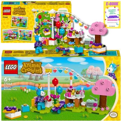 Lego ANIMAL CROSSING Koń Julian i jego przyjęcie urodzinowe 77046 KLOCKI PREZENT + EBOOK Lego ANIMAL CROSSING Koń Julian i jego przyjęcie urodzinowe 77046 KLOCKI PREZENT + EBOOK