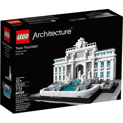Model LEGO Fontanna di Trevi - 731 Elementów Model LEGO Fontanna di Trevi - 731 Elementów