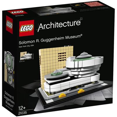 LEGO Architecture Muzeum Solomon Guggenheim - Zestaw do Budowania LEGO Architecture Muzeum Solomon Guggenheim - Zestaw do Budowania