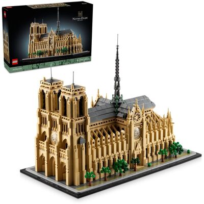 Zestaw LEGO Architecture Notre-Dame de Paris dla Dorosłych - Model Budowlany Zestaw LEGO Architecture Notre-Dame de Paris dla Dorosłych - Model Budowlany