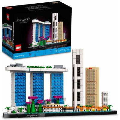 Lego Architecture, klocki, Singapur, 21057 Lego Architecture, klocki, Singapur, 21057