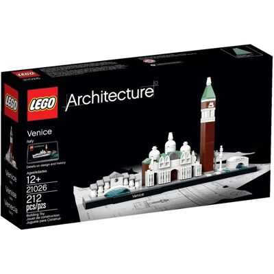 LEGO Architecture Zestaw Zabytków Wenecji - 212 Elementów LEGO Architecture Zestaw Zabytków Wenecji - 212 Elementów