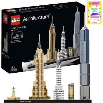 Lego architecture - nowy jork - 21028 klocki prezent + ebook Lego architecture - nowy jork - 21028 klocki prezent + ebook