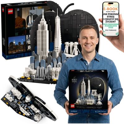 Lego ARCHITECTURE Nowy Jork Wielkie Jabłko (21066) + E-BOOK-1 Lego ARCHITECTURE Nowy Jork Wielkie Jabłko (21066) + E-BOOK-1