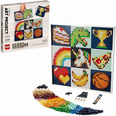 Lego Art 21226 Projekt artystyczny — twórzmy razem (4138 elementów) Lego Art 21226 Projekt artystyczny — twórzmy razem (4138 elementów)