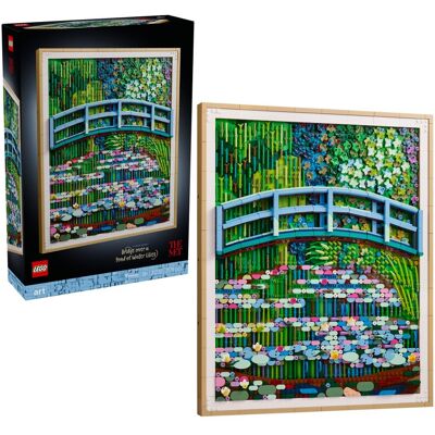 Lego Art, klocki, Claude Monet — Most nad stawem z liliami wodnymi, 31220 Lego Art, klocki, Claude Monet — Most nad stawem z liliami wodnymi, 31220