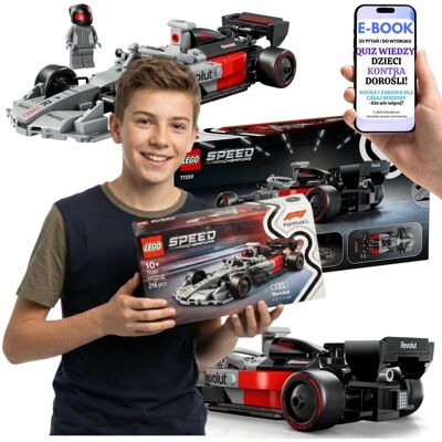 AUDI F1 77259 LEGO Speed Champions Bolid Formula 1 Dla Chłopca + E-BOOK-2 AUDI F1 77259 LEGO Speed Champions Bolid Formula 1 Dla Chłopca + E-BOOK-2