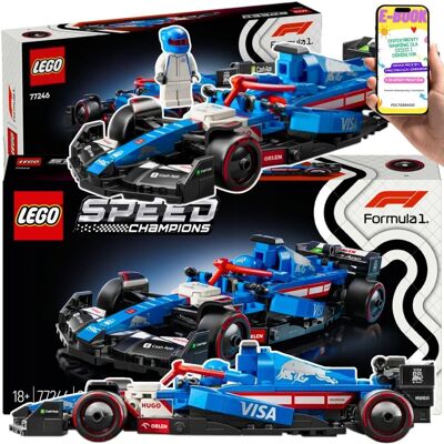 AUTKO PREZENT LEGO® Speed Champions Bolid F1 RB VCARB 01 Samochód Bolid + Kierowca + EBOOK AUTKO PREZENT LEGO® Speed Champions Bolid F1 RB VCARB 01 Samochód Bolid + Kierowca + EBOOK