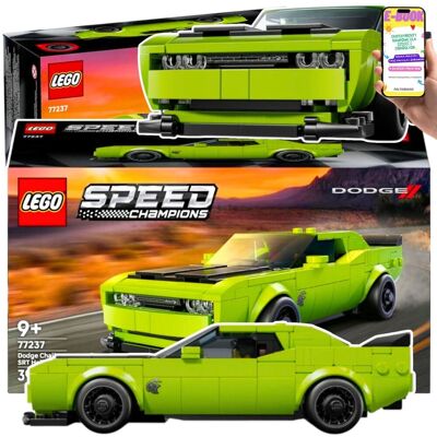 AUTKO SAMOCHÓD Speed Champions DODGE CHALLENGER SRT HELLCAT Kultowy muscle car (77237) Lego Prezent Dla Chłopca Autko + EBOOK AUTKO SAMOCHÓD Speed Champions DODGE CHALLENGER SRT HELLCAT Kultowy muscle car (77237) Lego Prezent Dla Chłopca Autko + EBOOK