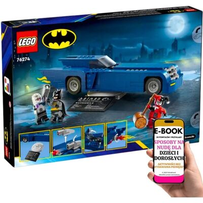 Auto Autko Batman Batmobil Harley Quinn, Mr. Freeze i Batmobil DC Lego Dla Chłopca Na Urodziny Święta + EBOOK-3 Auto Autko Batman Batmobil Harley Quinn, Mr. Freeze i Batmobil DC Lego Dla Chłopca Na Urodziny Święta + EBOOK-3