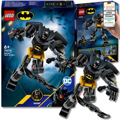 Lego Batman Mechaniczna zbroja Batmana 76270 KLOCKI PREZENT + EBOOK-1 Lego Batman Mechaniczna zbroja Batmana 76270 KLOCKI PREZENT + EBOOK-1