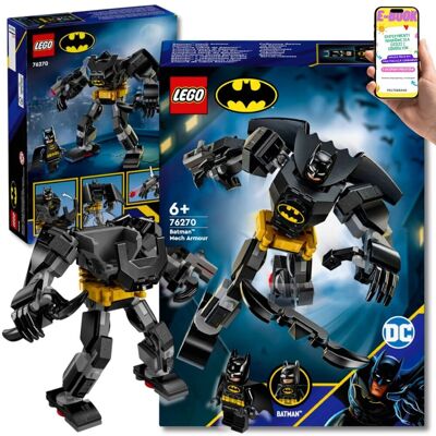Lego BATMAN PREZENT DLA DZIECKA - Mechaniczna Zbroja Batmana 76270 - KLOCKI PREZENT + EBOOK Lego BATMAN PREZENT DLA DZIECKA - Mechaniczna Zbroja Batmana 76270 - KLOCKI PREZENT + EBOOK