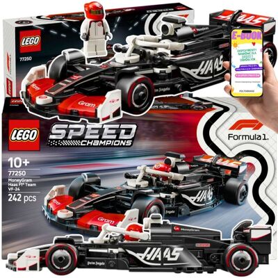 BOLID F1 SAMOCHÓD AUTKO PREZENT - LEGO Speed Champions Bolid F1 MoneyGram Haas Team VF-24 77250 + EBOOK BOLID F1 SAMOCHÓD AUTKO PREZENT - LEGO Speed Champions Bolid F1 MoneyGram Haas Team VF-24 77250 + EBOOK