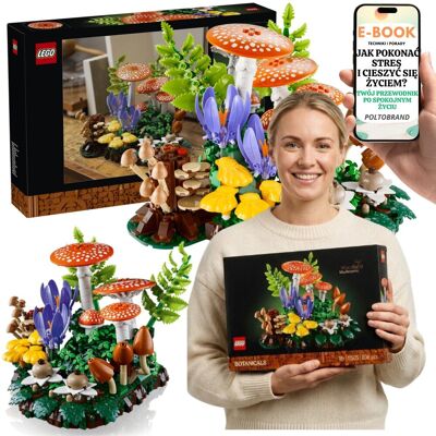 Lego BOTANICALS Grzyby Leśne 11505 Rośliny i Grzyby + E-BOOK-1 Lego BOTANICALS Grzyby Leśne 11505 Rośliny i Grzyby + E-BOOK-1