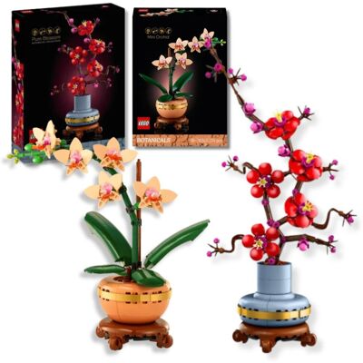 Lego Botanicals Kwiatowy Prezent Klocki Zestaw Kwiat Śliwy i Orchidea Walentynki Lego Botanicals Kwiatowy Prezent Klocki Zestaw Kwiat Śliwy i Orchidea Walentynki