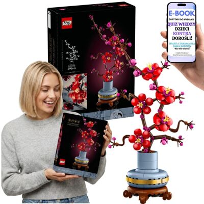 BOTANICALS PREZENT Kwiat Śliwy 10369 LEGO Icons Premium + E-BOOK-2 BOTANICALS PREZENT Kwiat Śliwy 10369 LEGO Icons Premium + E-BOOK-2