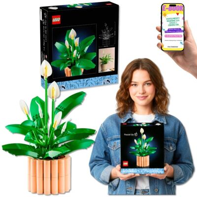 Botanicals Skrzydłokwiat (11504) Kwiat LEGO w Doniczce • PREZENT Na Walentynki Dzień Kobiet Dla Niej Niego + EBOOK Botanicals Skrzydłokwiat (11504) Kwiat LEGO w Doniczce • PREZENT Na Walentynki Dzień Kobiet Dla Niej Niego + EBOOK