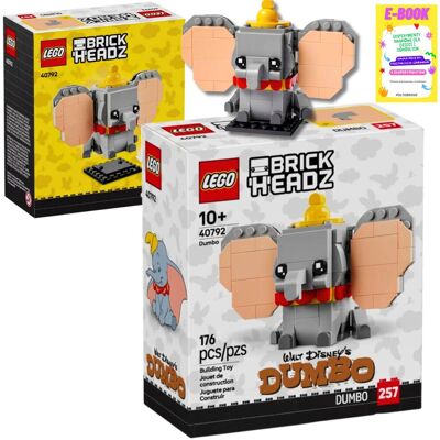 Brickheadz Dumbo 40792 Klocki Lego Prezent + Ebook Brickheadz Dumbo 40792 Klocki Lego Prezent + Ebook