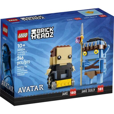 Lego BrickHeadz, klocki, Jake Sully i Jego Awatar, 40554 Lego BrickHeadz, klocki, Jake Sully i Jego Awatar, 40554