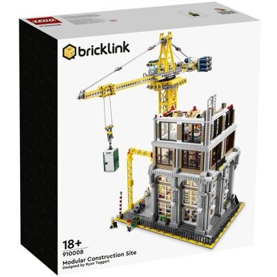 Lego Bricklink 910008 Plac budowy - zestaw modułowy Lego Bricklink 910008 Plac budowy - zestaw modułowy