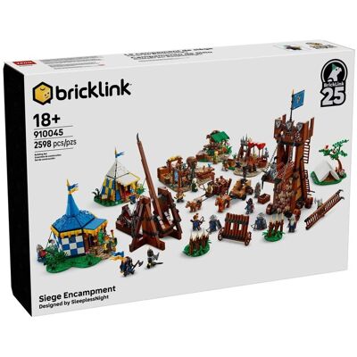 Lego BrickLink 910045 Obozowisko bitewne Lego BrickLink 910045 Obozowisko bitewne