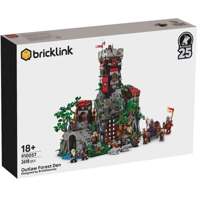 Lego Bricklink 910057 Leśna kryjówka rozbójników Lego Bricklink 910057 Leśna kryjówka rozbójników