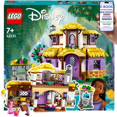 Chatka Ashy z Disney Życzenie – Zestaw Lego Dla Dziecka Dzieci + EBOOK-2 Chatka Ashy z Disney Życzenie – Zestaw Lego Dla Dziecka Dzieci + EBOOK-2