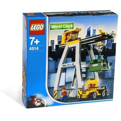 Lego City 4514 World Cargo rampa załadunkowa Lego City 4514 World Cargo rampa załadunkowa