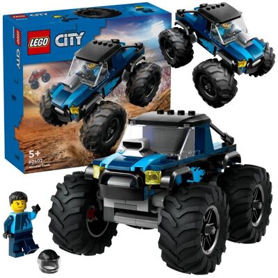 Lego City 60402 Niebieski Monster Truck – Zestaw 148 Elementów Lego City 60402 Niebieski Monster Truck – Zestaw 148 Elementów