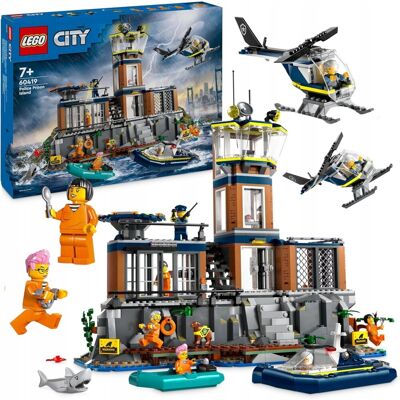 Lego CITY 60419 KLOCKI Policja z Więziennej Wyspy zestaw +eKATALOG Lego CITY 60419 KLOCKI Policja z Więziennej Wyspy zestaw +eKATALOG
