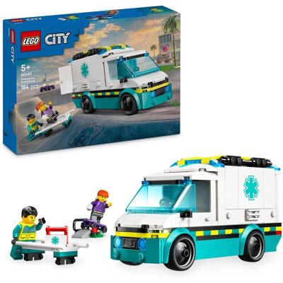 Lego CITY 60451 KLOCKI Karetka pogotowia zestaw +eKATALOG Lego CITY 60451 KLOCKI Karetka pogotowia zestaw +eKATALOG