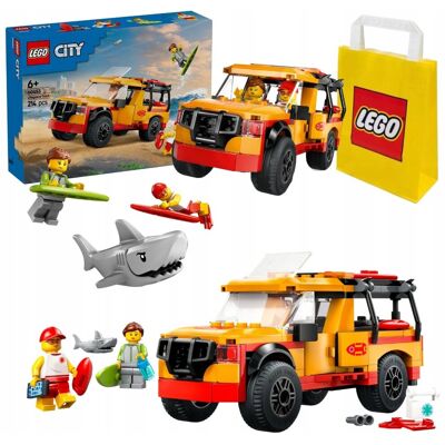 Lego CITY 60453 Furgonetka Samochód Ratowników Auto Miasto Plaża Pojazd Lego CITY 60453 Furgonetka Samochód Ratowników Auto Miasto Plaża Pojazd