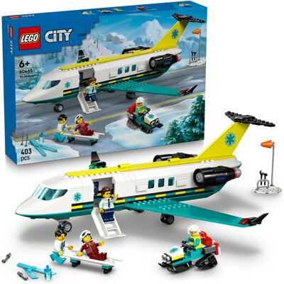 Lego CITY 60465 KLOCKI Miasto Samolot pogotowia ratunkowego +eKATALOG Lego CITY 60465 KLOCKI Miasto Samolot pogotowia ratunkowego +eKATALOG