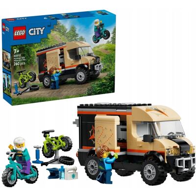 Lego City 60512 Furgonetka z rowerami górskimi Lego City 60512 Furgonetka z rowerami górskimi